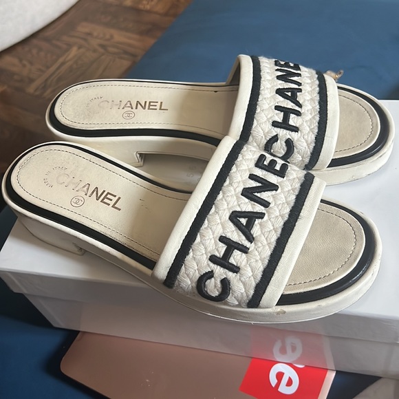 Authentic Chanel Sandals - Picture 3 of 4